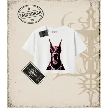 DOBERMAN SOLID Kadın Crop Tişört