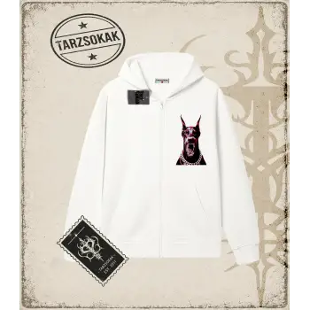 DOBERMAN SOLID Oversize Unisex Hırka & Çeket Fermuarlı Sweatshirt