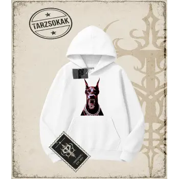 DOBERMAN SOLID Oversize Unisex Kapşonlu Sweatshirt