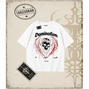 DOMINATION Oversize Unisex Tişört