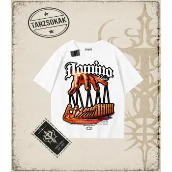 DOMINO Oversize Unisex Tişört