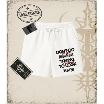 DONT GO BROKE Unisex Şort
