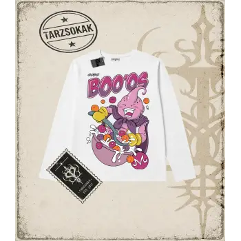 Dragon Ball Anime Baskılı Long Sleeve