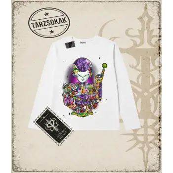 Dragon Ball Anime Baskılı Long Sleeve