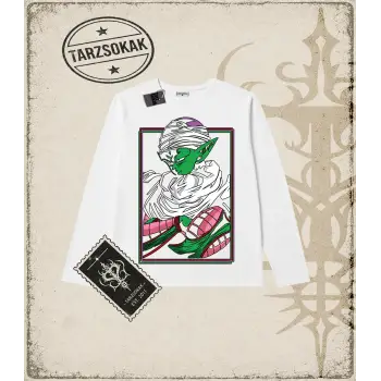 Dragon Ball Anime Baskılı Long Sleeve