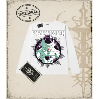 Dragon Ball Anime Baskılı Long Sleeve
