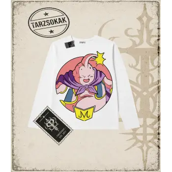 Dragon Ball Anime Baskılı Long Sleeve