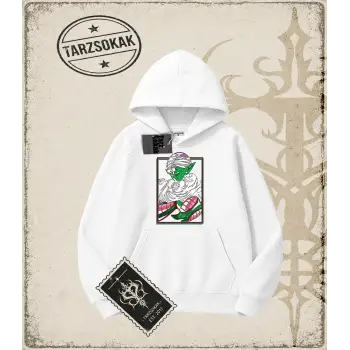 Dragon Ball Anime Baskılı Oversize Unisex Kapşonlu Sweatshirt