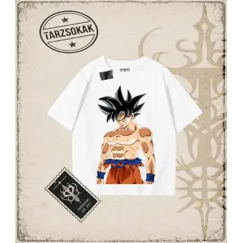 Dragon Ball Anime Baskılı Oversize Unisex Tişört