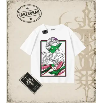 Dragon Ball Anime Baskılı Oversize Unisex Tişört