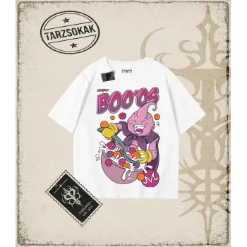 Dragon Ball Anime Baskılı Oversize Unisex Tişört