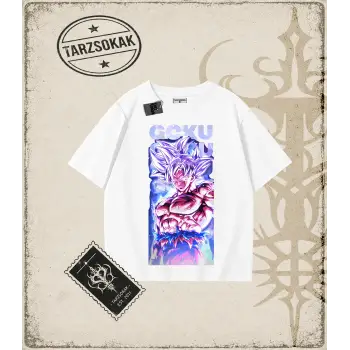 Dragon Ball Anime Baskılı Oversize Unisex Tişört