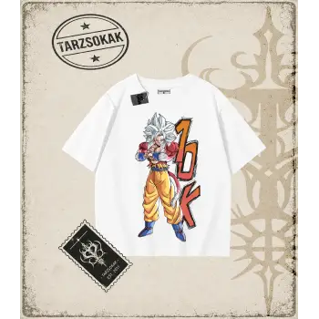 Dragon Ball Anime Baskılı Oversize Unisex Tişört