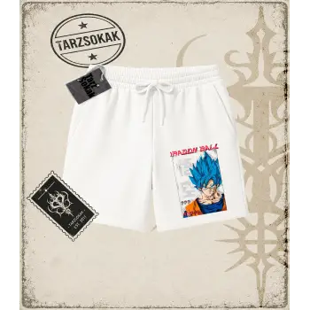 Dragon Ball Anime Baskılı Unisex Şort