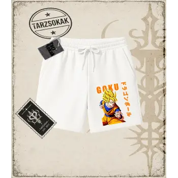 Dragon Ball Anime Baskılı Unisex Şort