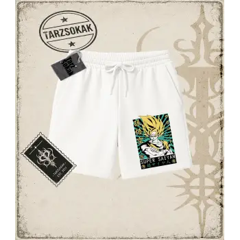 Dragon Ball Anime Baskılı Unisex Şort