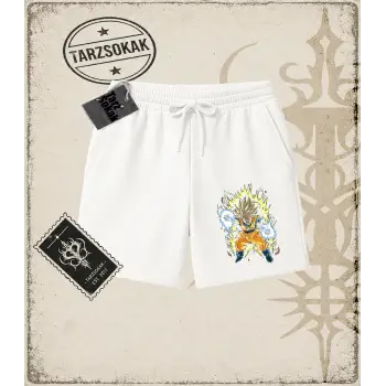 Dragon Ball Anime Baskılı Unisex Şort