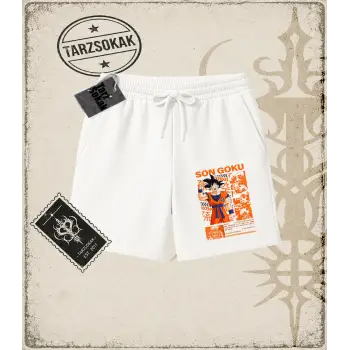 Dragon Ball Anime Baskılı Unisex Şort