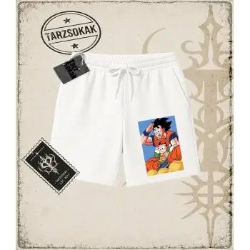 Dragon Ball Anime Baskılı Unisex Şort