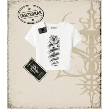 Dragon Kadın Baby Tee