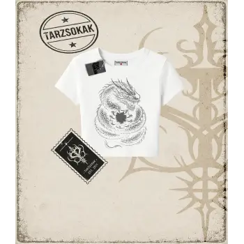 Dragon Kadın Baby Tee