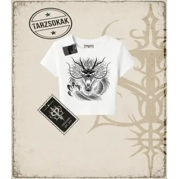 Dragon Kadın Baby Tee