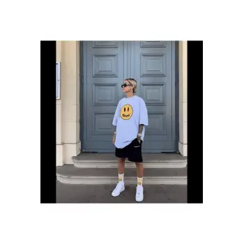 Drew Oversize T-shirt Beyaz