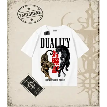 DUALITY Oversize Unisex Tişört
