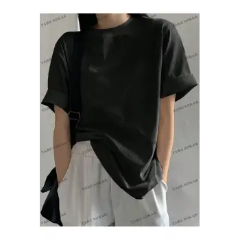 DÜZ  8 BASKISIZ Baskılı Oversize Kalıp Unisex T-shirt