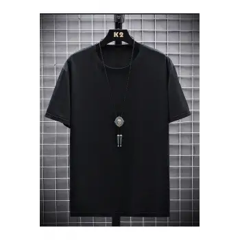 Düz Renk Oversize Unisex T-Shirt