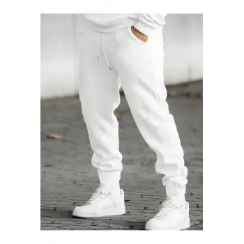 Erkek Elastik Bel İpli Jogger Pantolon