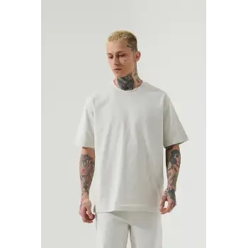 Erkek Oversize Kısa Kollu