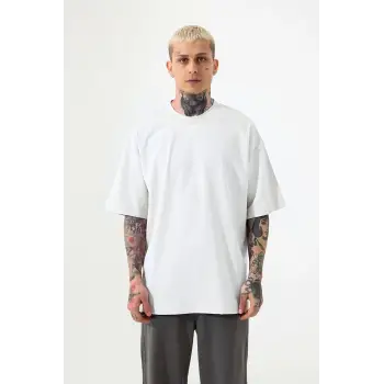 Erkek Oversize Kısa Kollu