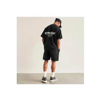 Erkek Siyah Oversize Tshirt