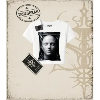 FACE HALFTONE Kadın Baby Tee