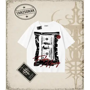 FAKE FLEX Oversize Unisex Tişört