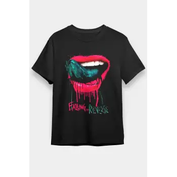 Falling In Reverse Siyah Unisex Tişört T-Shirt