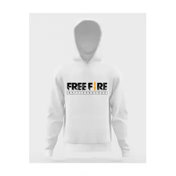 Free Fire Unisex Kapüşönlu Hoodie