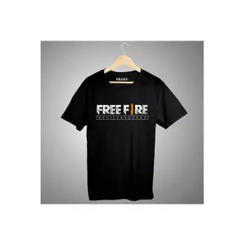 Freefire Siyah Tişört