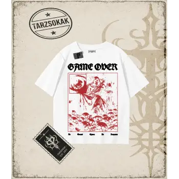 GAMEOVER Oversize Unisex Tişört