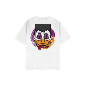 Get High Beyaz Oversize Unisex T-shirt