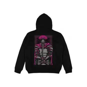 Gladiator Siyah Oversize Unisex Kapüşonlu Sweatshirt Hoodie