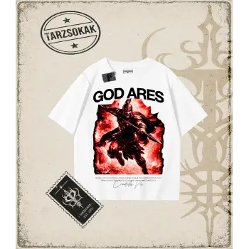 GOD ARES Oversize Unisex Tişört