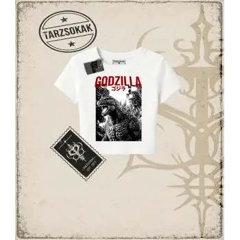 GODZILLA Kadın Baby Tee