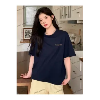 Good Lucky Baskılı Oversize Kalıp Unisex T-shirt