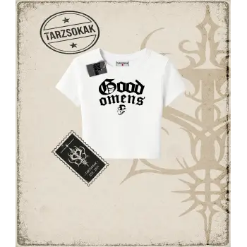 GOOD OMENS Kadın Baby Tee