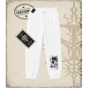 Gotik & Grunge STREETWEAR CAT RETRO (1) Unisex Jogger Eşofman Altı