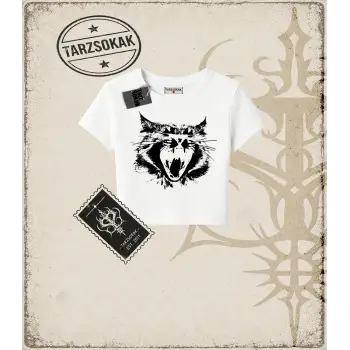 Gotik & Grunge STREETWEAR CAT RETRO (2) Baby Tee