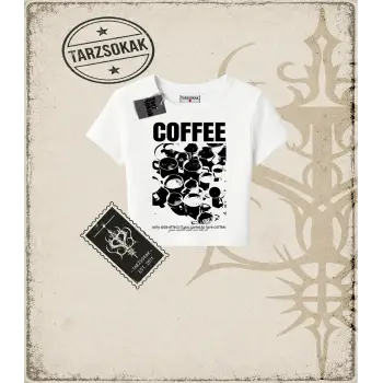 Gotik & Grunge STREETWEAR COFFE DREAM Baby Tee