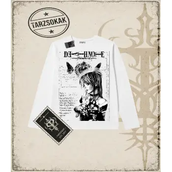 Gotik & Grunge STREETWEAR DEAT NOTE Long Sleeve